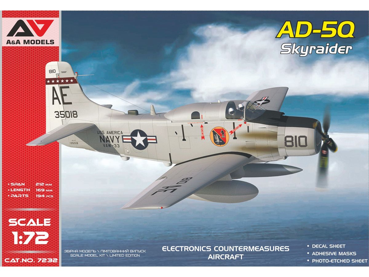 AD-5Q Skyraider Electronic Countermeasures Aircraft