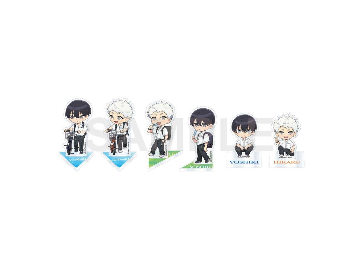 The Summer Hikaru Died: Trading Mini Character Acrylic Stands, School Commuting Series, 1 Box Of 6