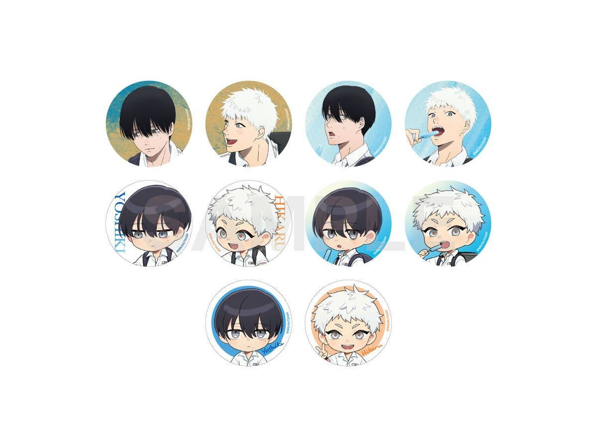 The Summer Hikaru Died: Trading Badges, School Commuting Series, 1 Box, 10 Pieces