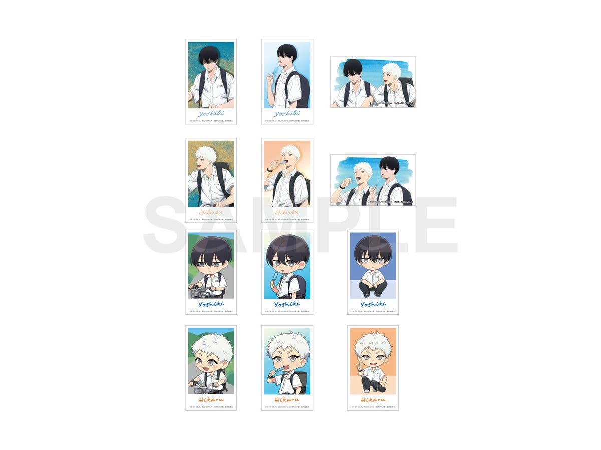 The Summer Hikaru Died: Mini Bromide Collection, School Commuting Series, 1 Box, 6 Pieces