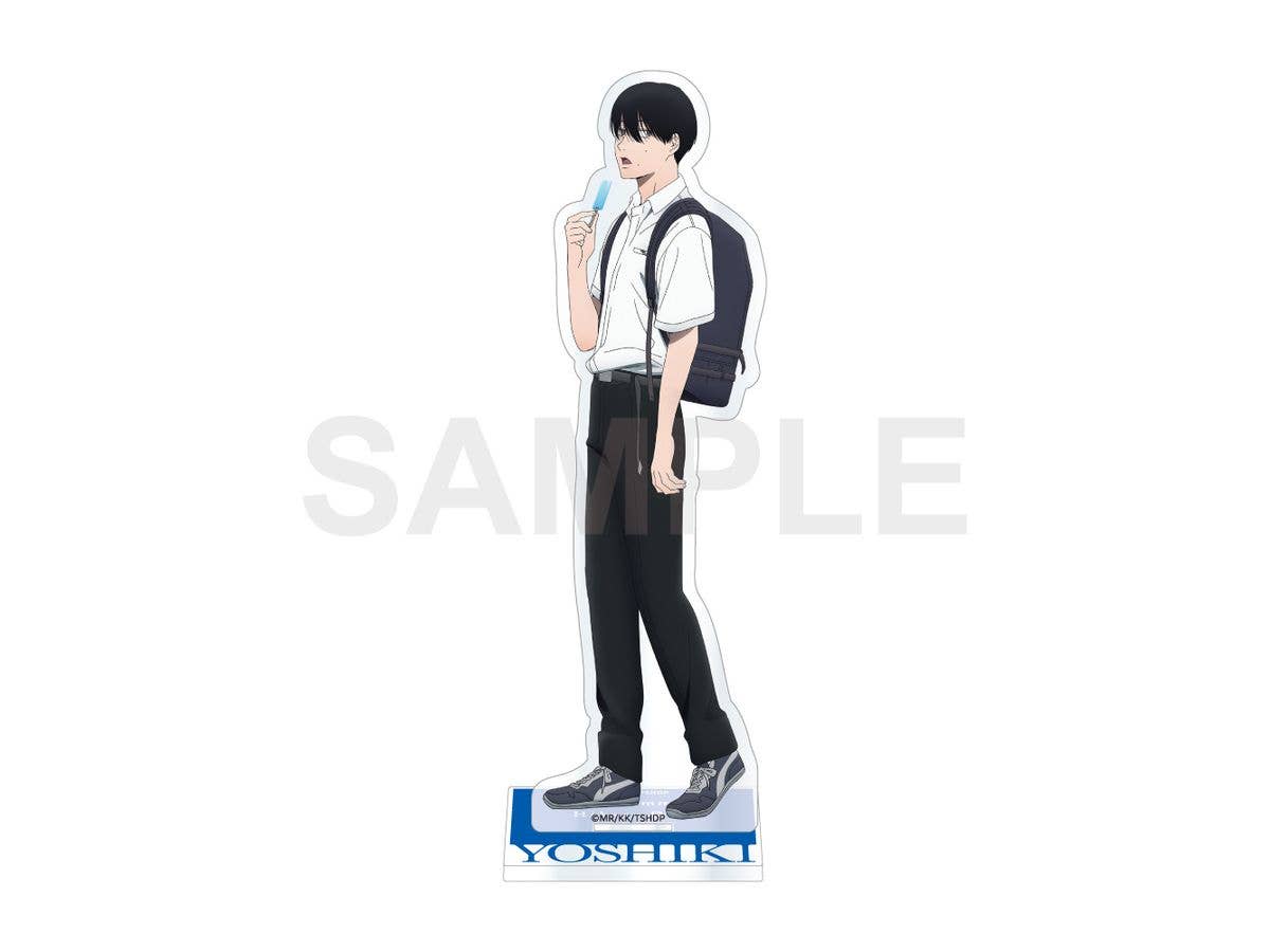 The Summer Hikaru Died: Acrylic Stand Figure - School Commuting Series - Ice Cream Snack Ver. Yoshiki