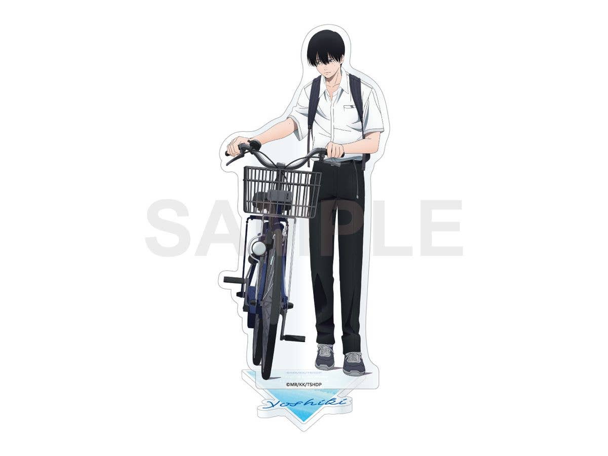 The Summer Hikaru Died: Acrylic Stand Figure School Commuting Series Bicycle Commuting Ver. Yoshiki