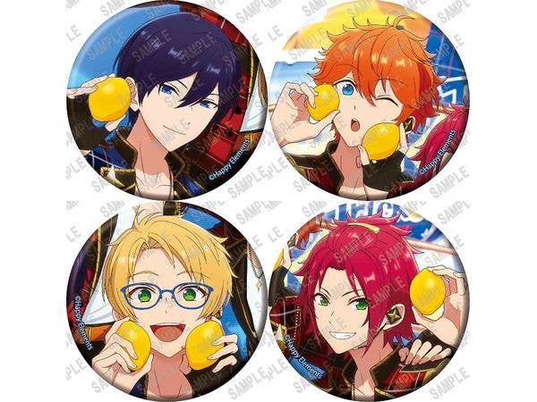 Ensemble Stars!!: Set Of 4 Can Badges (Monthly The Television Cover Ver.)