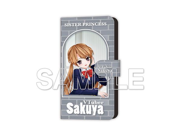 Sister Princess: Vtuber Sakuya Diary Type Smartphone Case