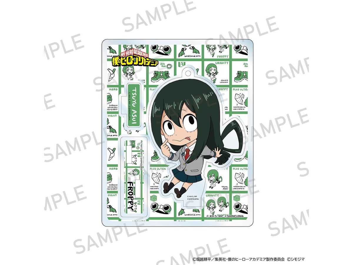 My Hero Academia: Acrylic Stand Shimojima Collaboration Ver.  Tsuyu Asui