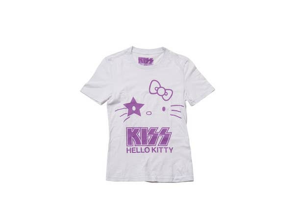 Kiss x Hello Kitty T-Shirt (The Starchild) Lady's S | HLJ.com