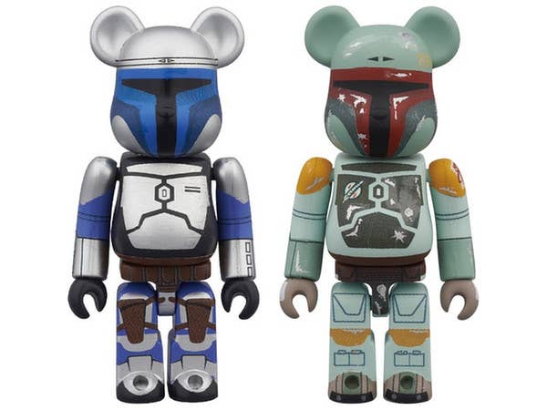 BE@RBRICK STAR WARS - Jango Fett & Boba Fett 2-Pack