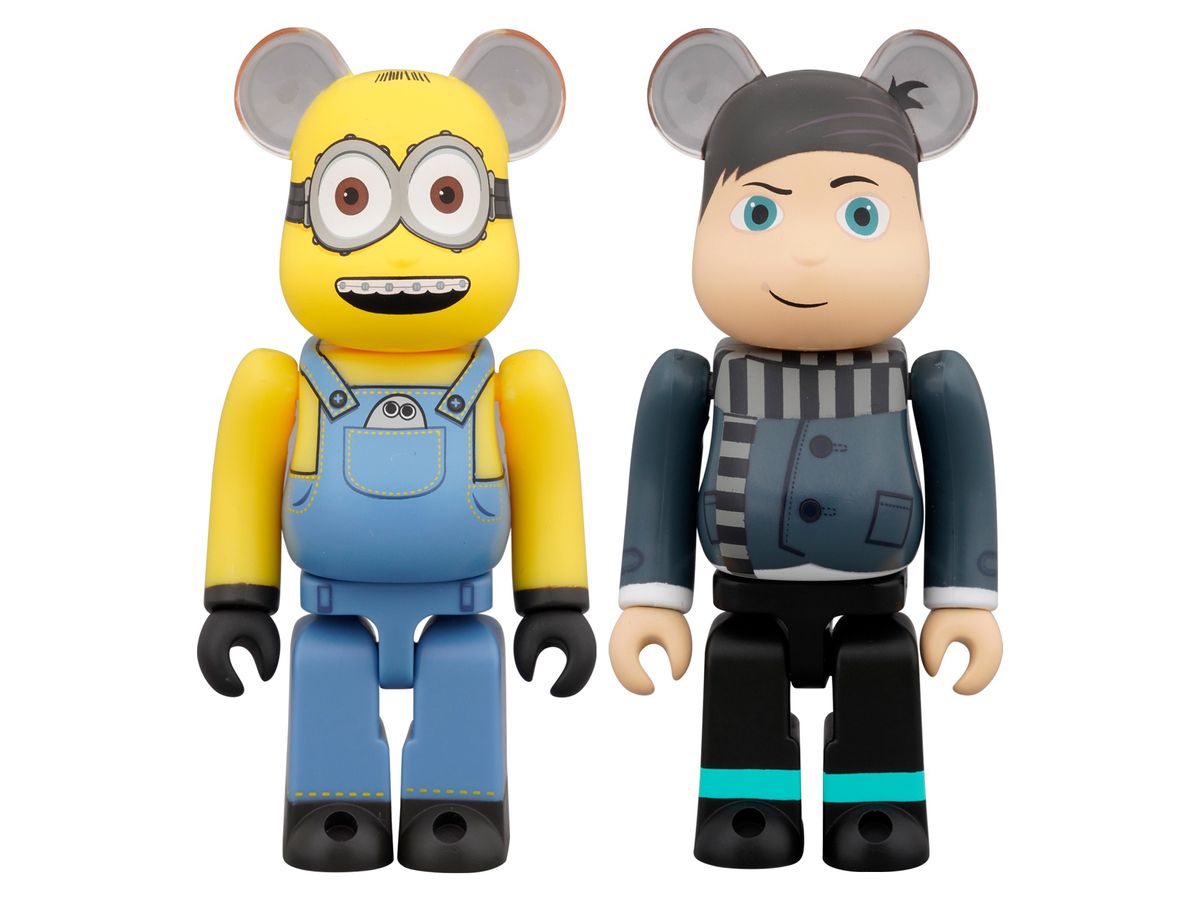 BE@RBRICK Otto & Young Gru 100% 2Pack