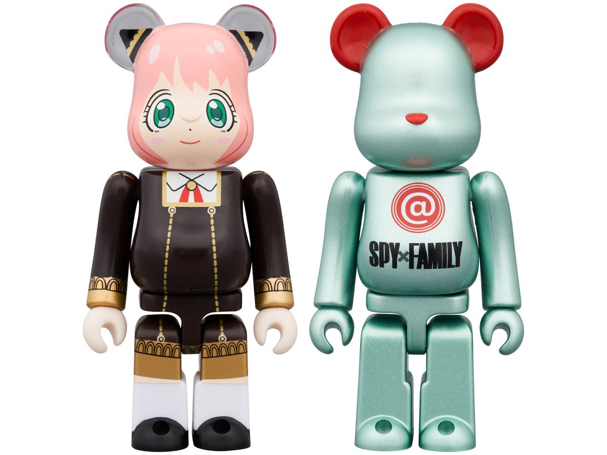 BE@RBRICK SPY x FAMILY 100 Percent 2pcs Set