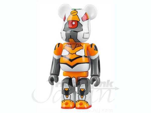 Be@r Brick Rebuild of Evangelion 2pcs Set B (EVA-00 Gross Color & Rei Ayanami)