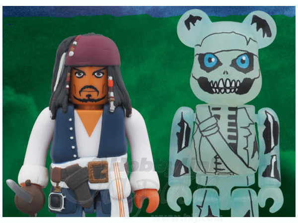 Kubrick Jack Sparrow & Be@rbrick Barbossa