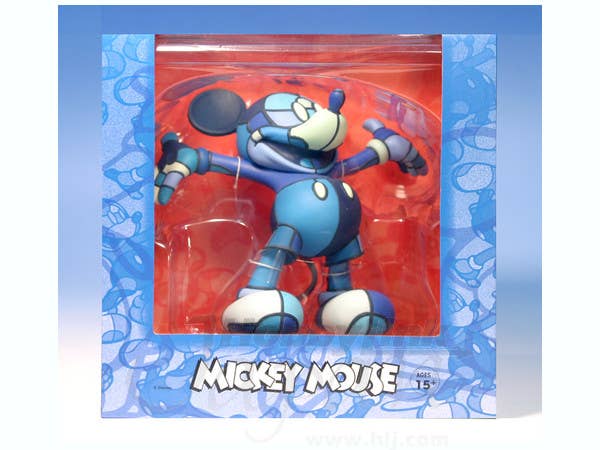 VCD MICKEY MOUSE DAVID FLORES Ver.(ノンスケール PVC製塗装済み完成品) MEDICOM TOY - MICKEY MOUSE(DAVID FLORES Ver.)
