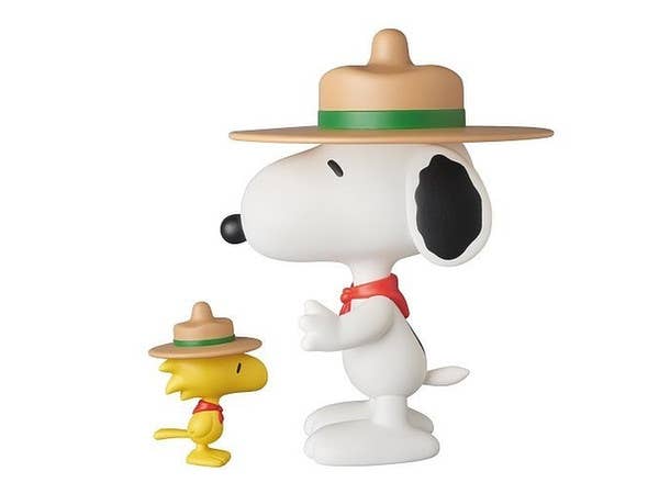 VCD Beagle Scout Snoopy & Woodstock