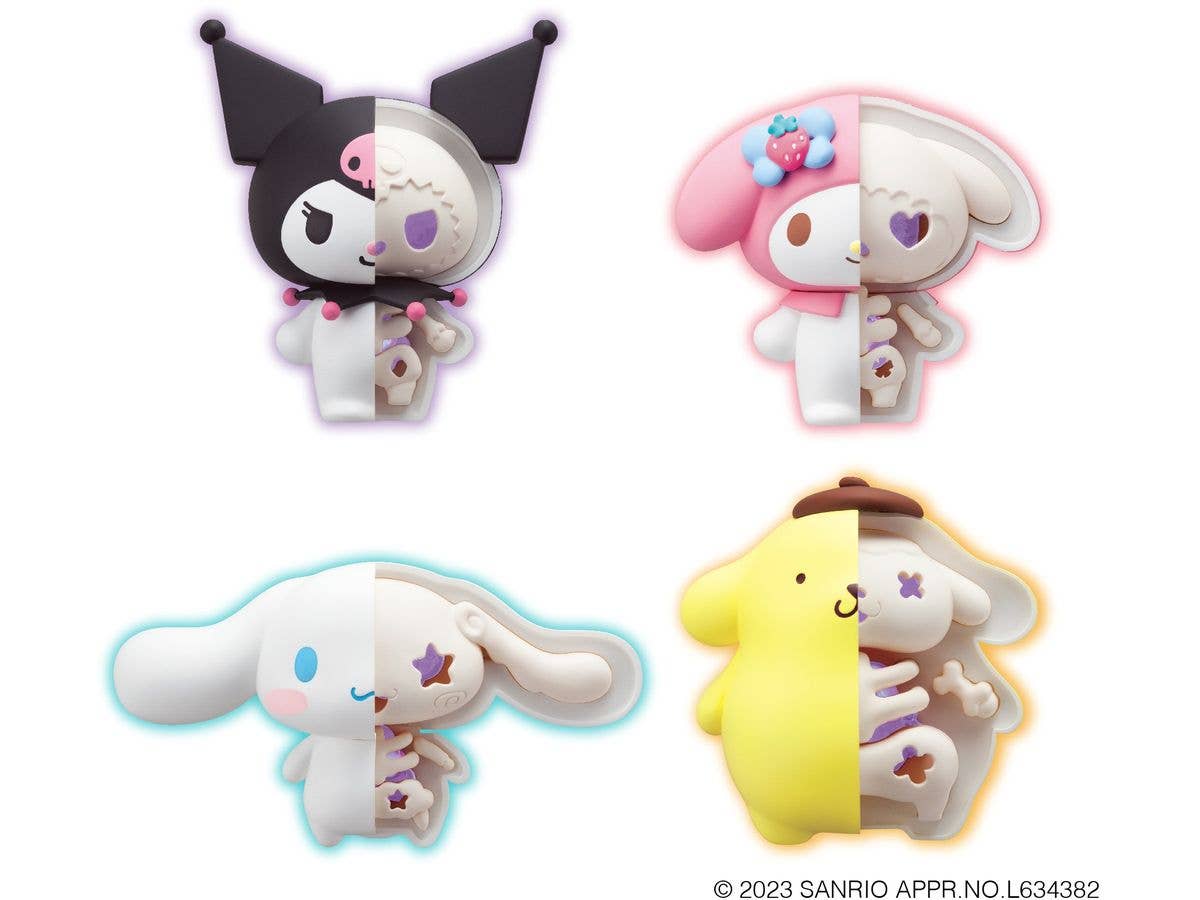 KAITAI FANTASY Sanrio Characters Fancy Purple: 1Box (4pcs)