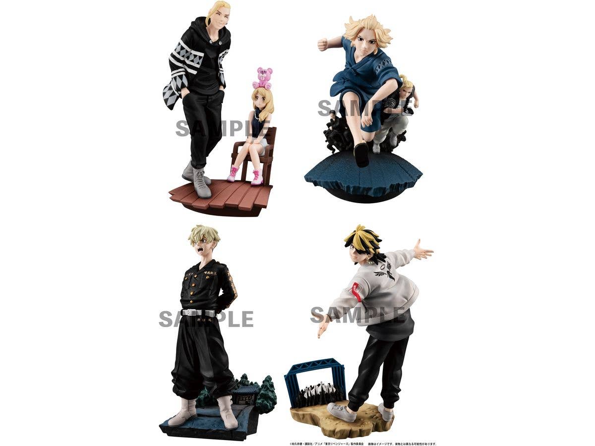 Petit Rama Series Tokyo Revengers Toman Heroic Scenes Vol.2: 1Box (4pcs)