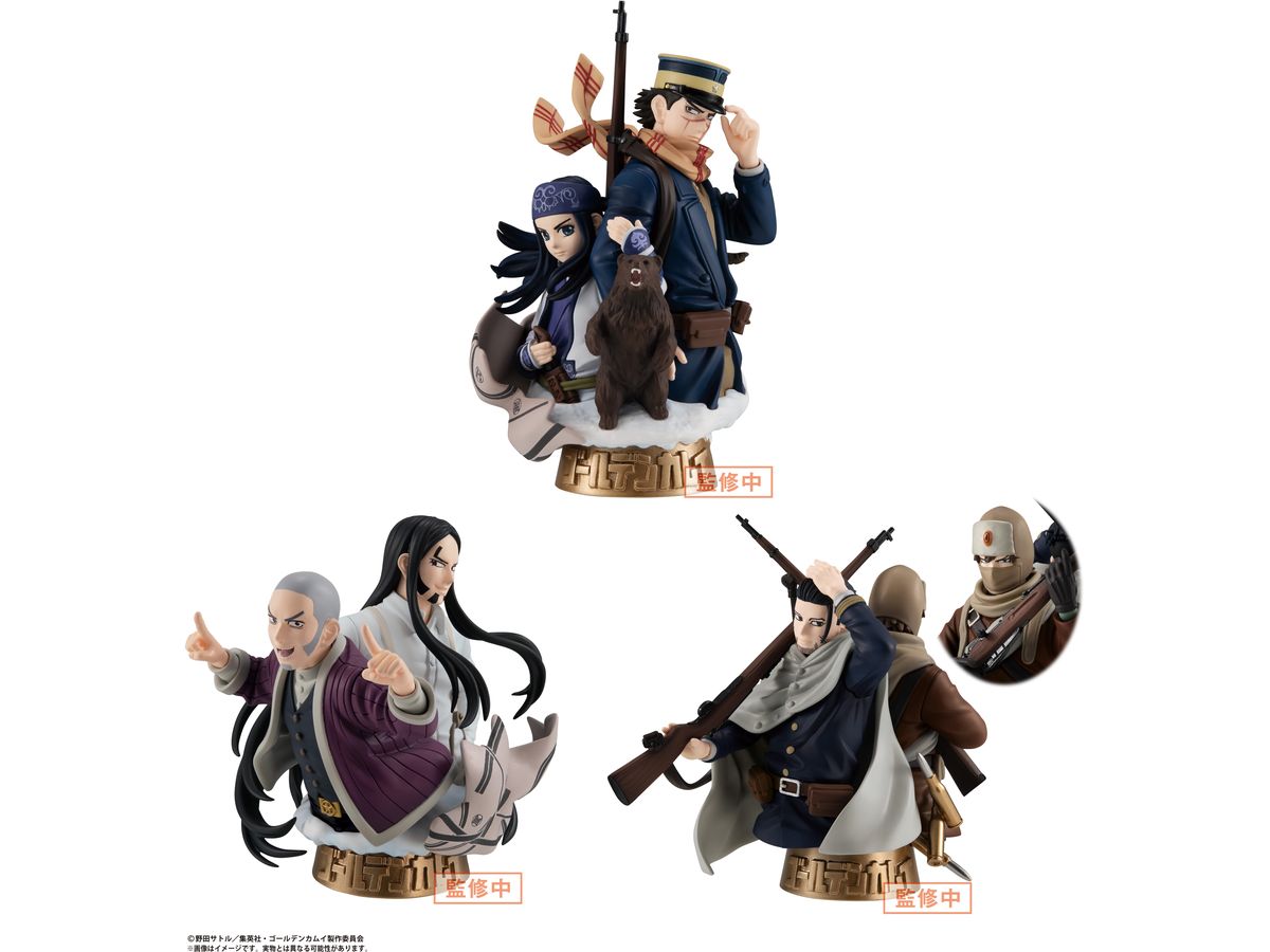 Petit Rama Series EX Golden Kamuy Golden Shirube (1): 1Box (3pcs)