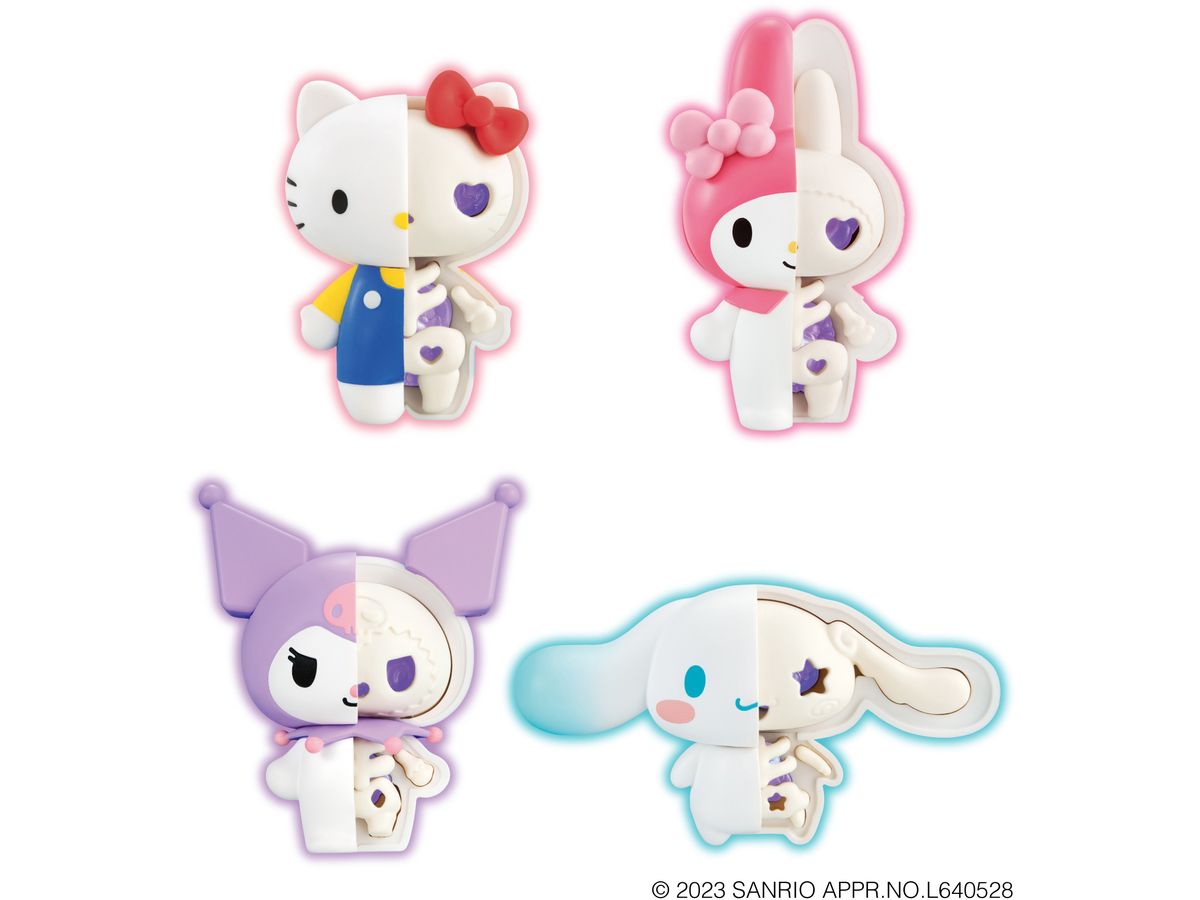 KAITAI FANTASY Sanrio Characters Fancy Purple MIX: 1Box (4pcs)