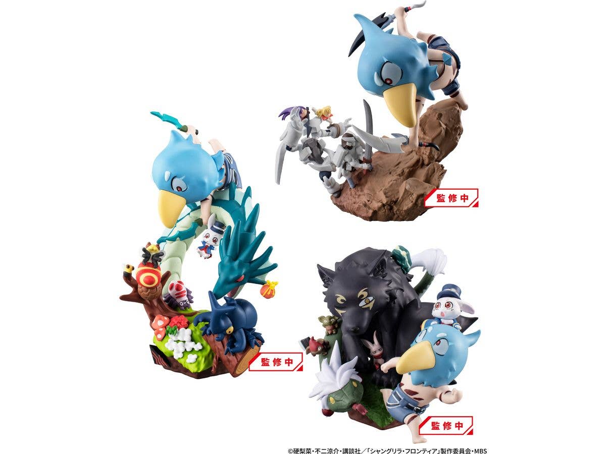 Petit Rama EX Shangri-La Frontier VS Monster Diorama Collection: 1Box (3pcs)