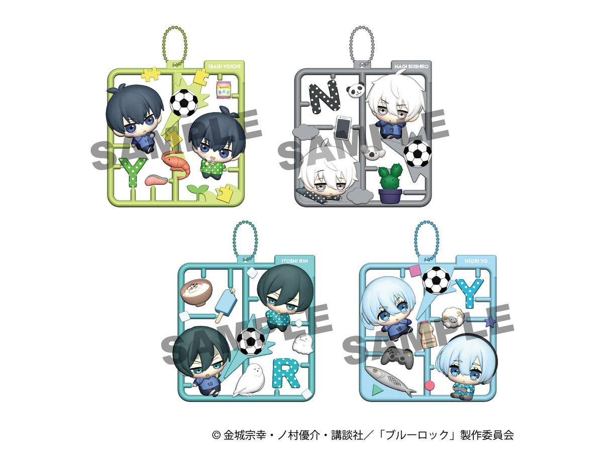 Plat collection BLUE LOCK Vol.1 1Box 4pcs