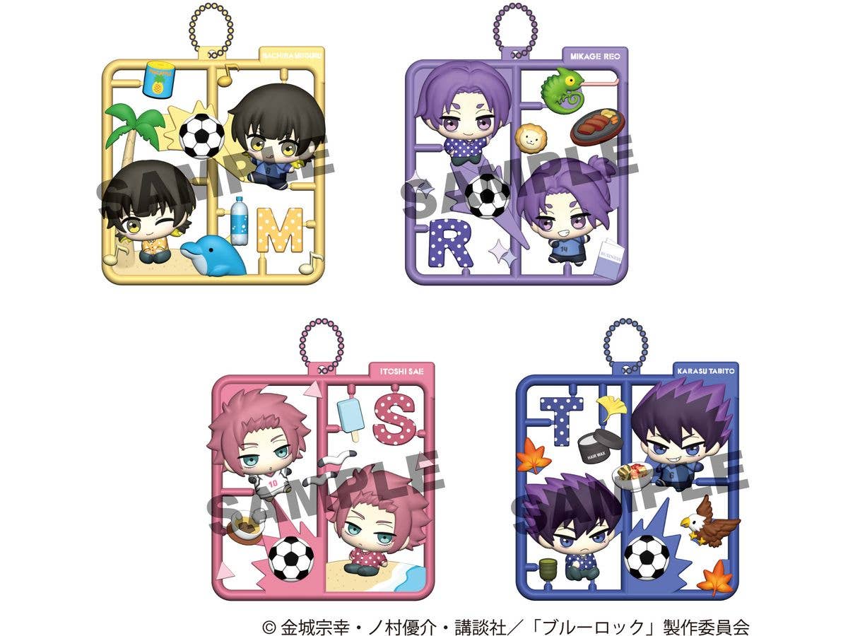 Plat collection BLUE LOCK Vol.2 1Box 4pcs