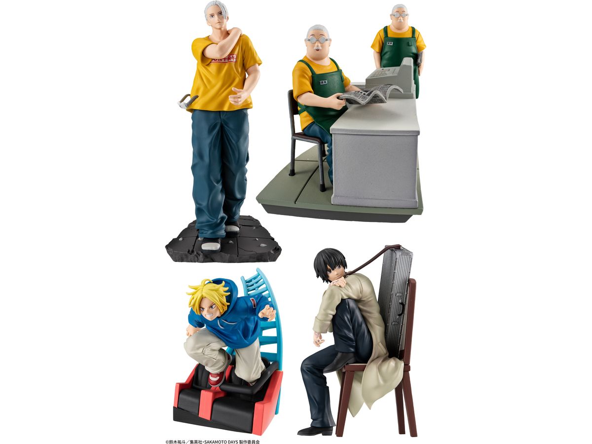 Petit Rama Series Sakamoto Days Cut Out Scenes: 1Box (4pcs)