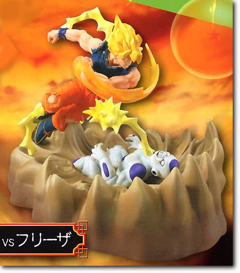 Soft Vinyl Vignette: Goku & Freeza