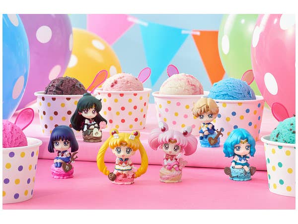 Petite Chara Land Sailor Moon: Ice Cream Party 1Box 6pcs