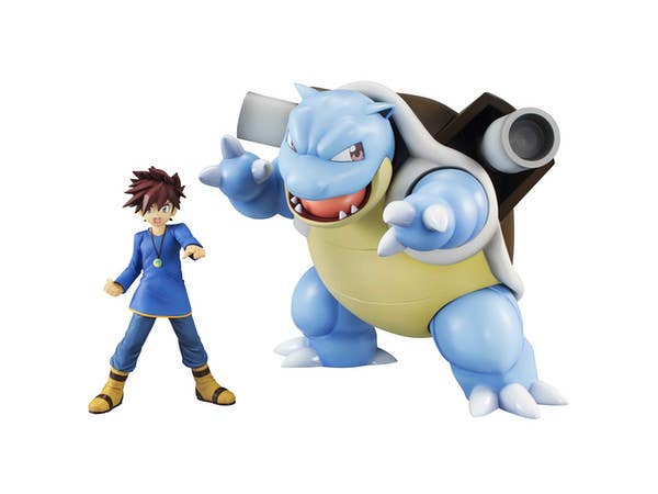 G.E.M Series Pokemon Gary & Blastoise