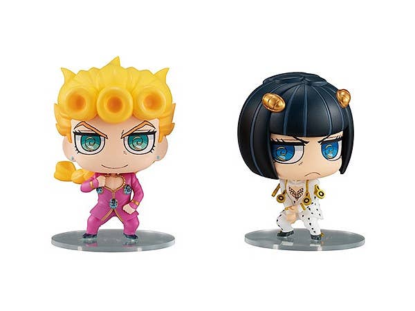 Chimi Mega Buddy Series! JoJo's Bizarre Adventure Golden Wind Giorno Giovanna & Bruno Bucciarati Set