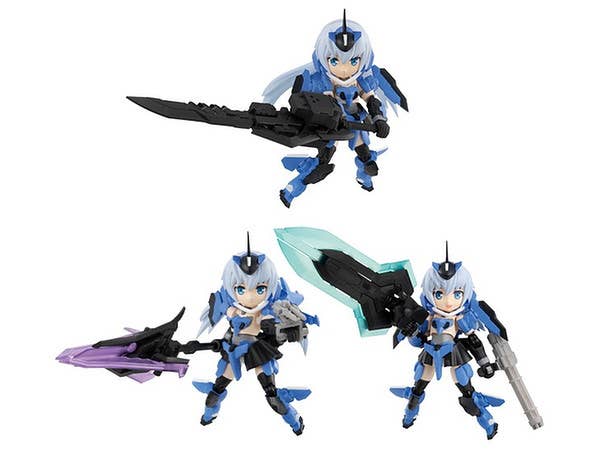 Desktop Army Frame Arms Girl KT-116f Stylet Series: 1Box (3pcs)