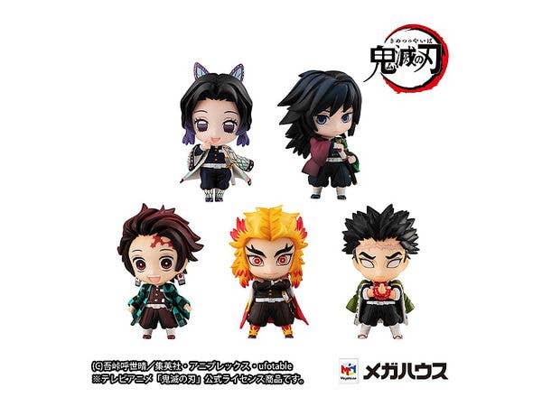 Demon Slayer: Kimetsu no Yaiba:Tanjiro and Pillars Mascot Set A (Reissue)