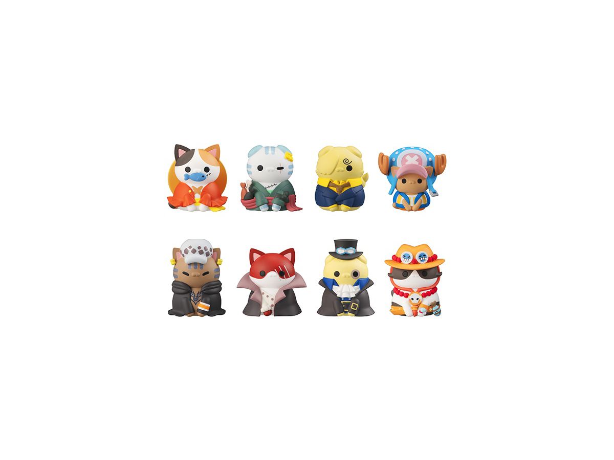 MEGA CAT PROJECT One Piece (Nyanpiece) I'm the Pirate King Nyan! 1Box (8pcs)