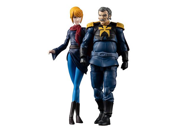 G.M.G Mobile Suit Gundam Principality of Zeon 07 Ramba Ral & Crowley Hamon