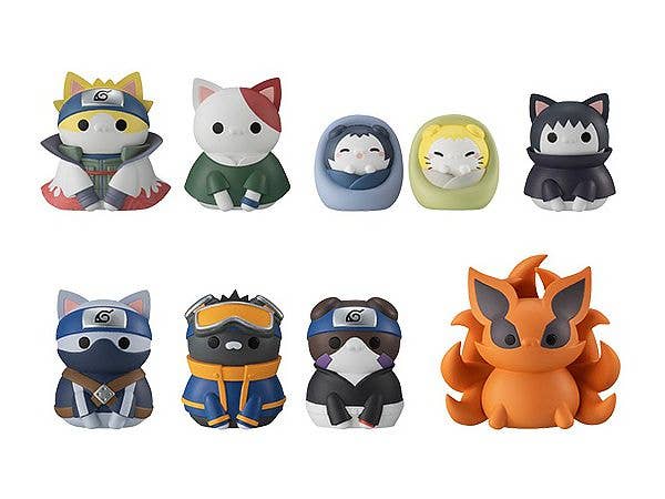 MEGA CAT PROJECT Naruto Shippuden Nyaruto! Mukashi Mukashi no Konohagakure no Sato! 1Box (8pcs)