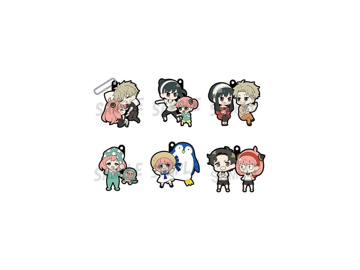 Rubber Mascot Buddy Colle SPY x FAMILY: 1Box (6pcs)