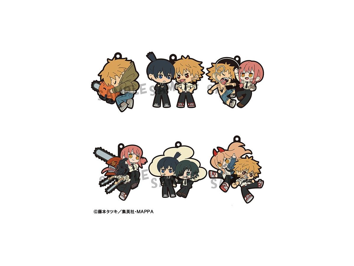 Rubber Mascot Buddy Collection Chainsaw Man: 1Box (6pcs)