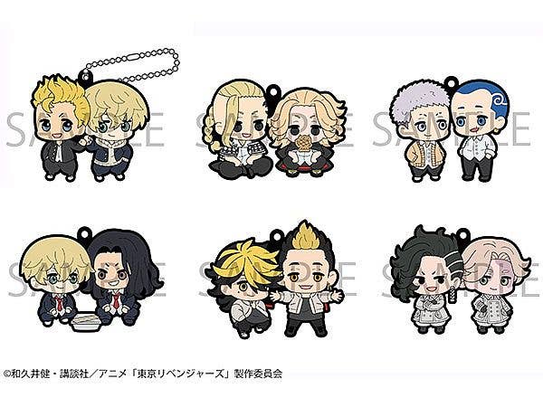 Rubber Mascot Buddy Collection Tokyo Revengers: 1Box (6pcs)