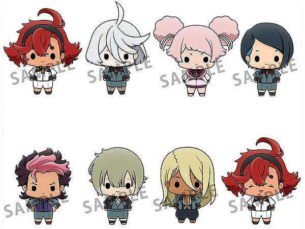 Chokorin Mascot Mobile Suit Gundam The Witch From Mercury: 1Box (8pcs)