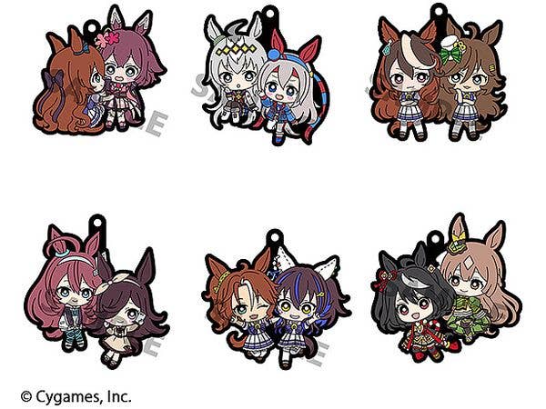 Rubber Mascot Buddy Colle Uma Musume Pretty Derby: 1Box (6pcs)