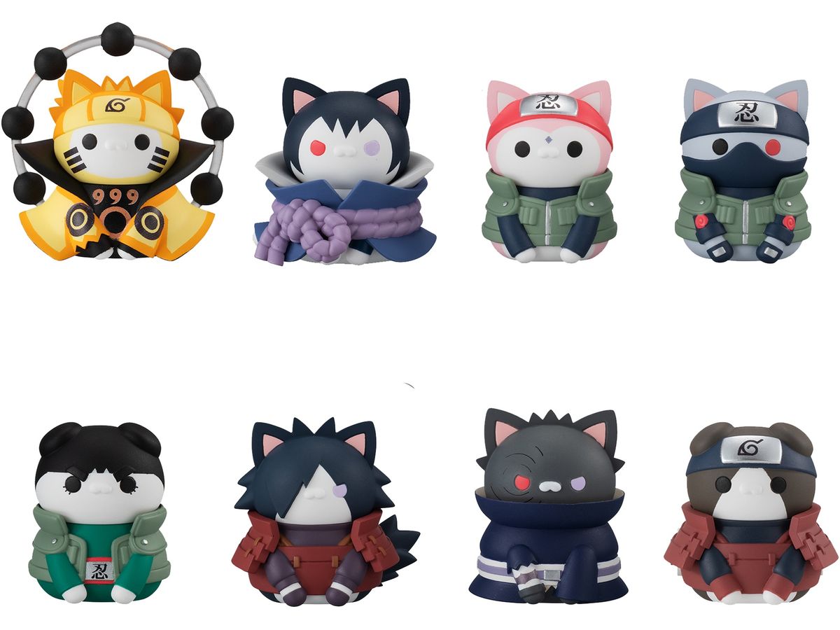 MEGA CAT PROJECT NARUTO Shippuden Nyaruto! LAST BATTLE: 1Box (8pcs)