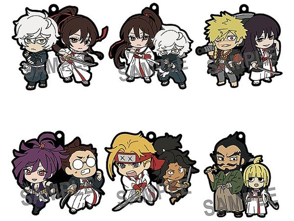 Rubber Mascot Buddy Colle Hell's Paradise: Jigokuraku: 1Box (6pcs)