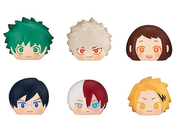 Fluffy Squeeze Bread My Hero Academia: 1Box (6pcs)