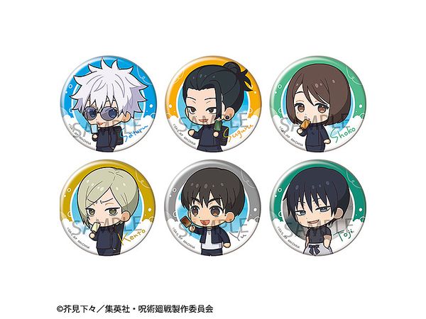 Can Badge Collection Jujutsu Kaisen Tokotoko Kaigyoku, Gyokusetsu 1Box 6pcs