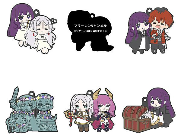 Rubber Mascot Buddy Collection Frieren: Beyond Journey's End: 1Box (6pcs)
