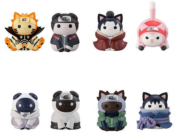 MEGA CAT PROJECT Naruto Shippuden: Nyaruto War Begins! Fourth Shinobi World War: 1Box (8pcs) (Reissue)