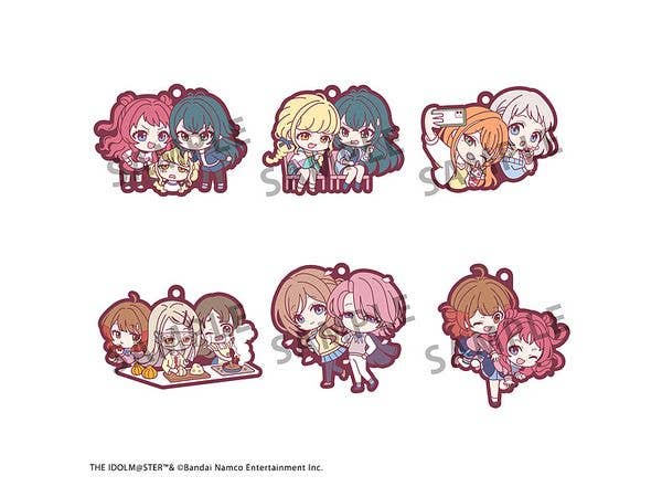 Rubber Mascot Buddy Collection Gakuen iDOLM@STER 1Box 6pcs