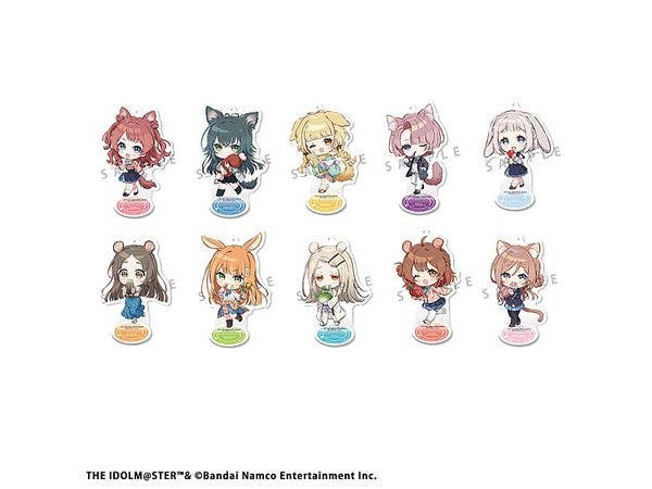 Tokotoko Acrylic Stand Gakuen iDOLM@STER 1Box 10pcs