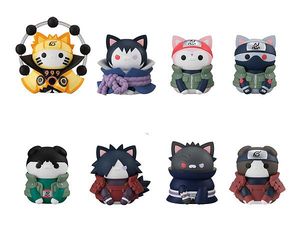 Mega Cat Project Naruto Shippuden Nyaruto! Last Battle: 1Box (8pcs) (Reissue)