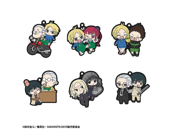 Rubber Mascot Buddy Collection SAKAMOTO DAYS 1Box 6pcs