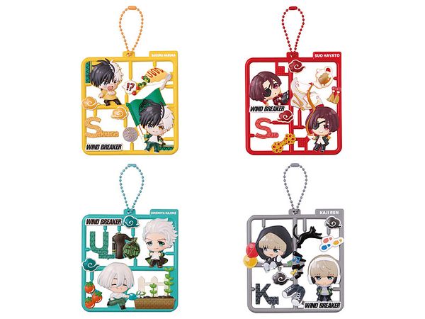Plat Collection Wind Breaker: 1Box (4pcs)